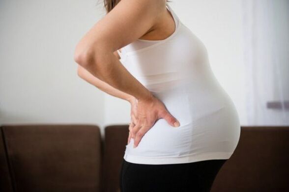 back pain during pregnancy, the patch will help