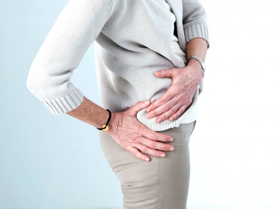 Hip joint pain can be caused by damage to surrounding elements