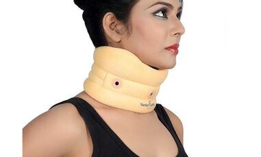 Wear a collar with cervical osteochondosis