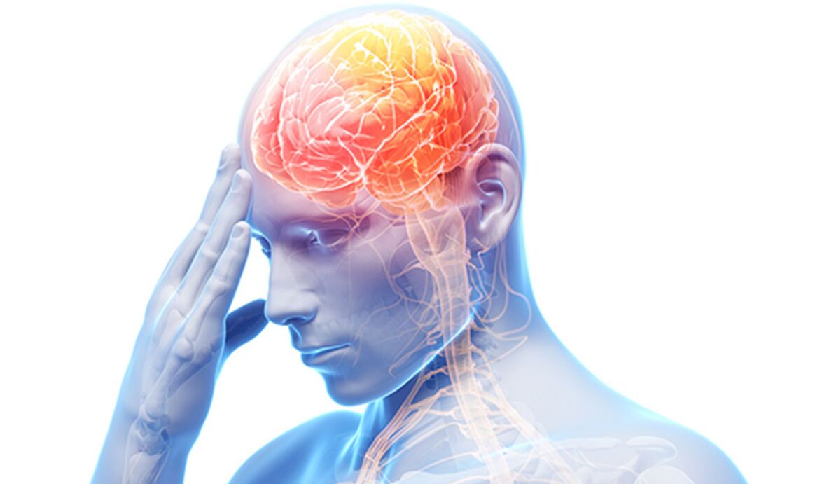 Head tumor as a cause of lower back pain